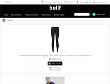Tablet Screenshot of hellfirerugby.com